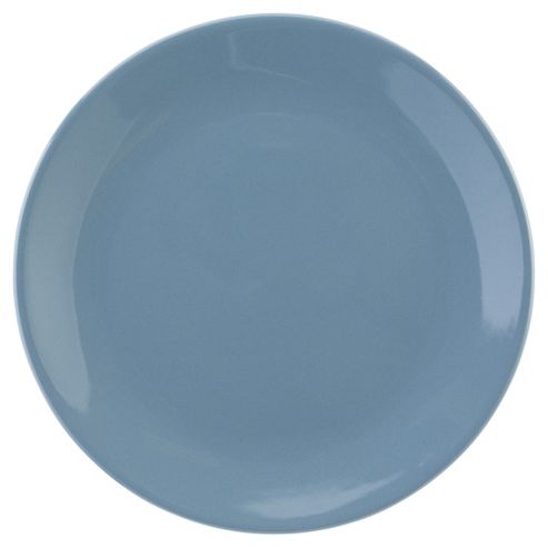 blue dinner sets tesco