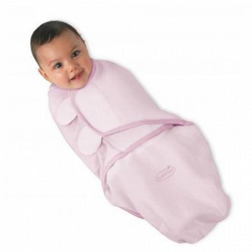 Image of Summer Infant Large Swaddleme Cotton - Pink