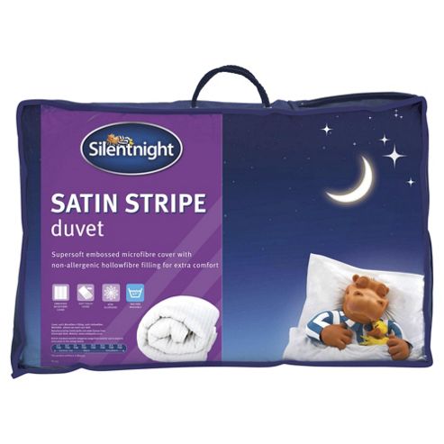 Image of Silentnight Superking Duvet 13.5 Tog - Satin Stripe