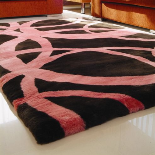 Image of Bowron Sheepskin Shortwool Design Traverse Rug - 240cm H X 65cm W X 1cm D