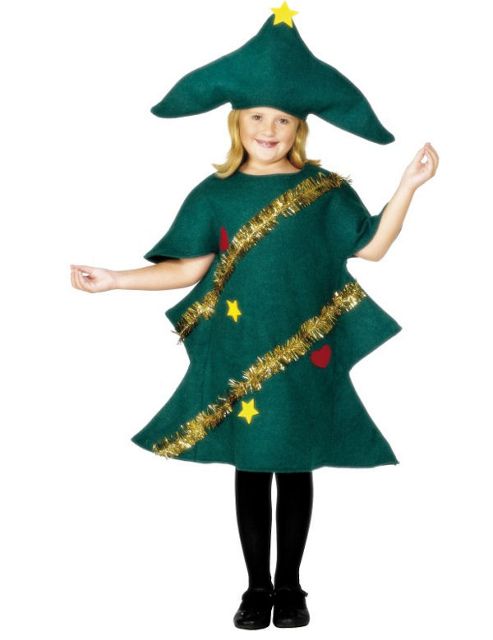 Image of Child Christmas Tree Costume Small