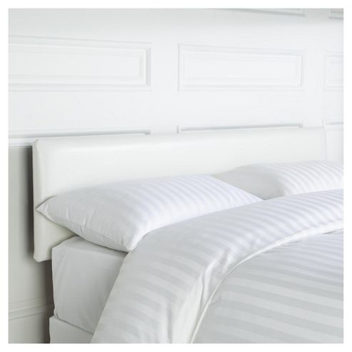 Image of Mittal Headboard White Faux Leather King