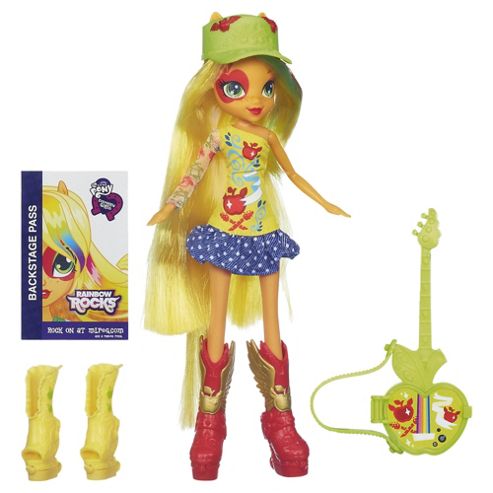 Image of My Little Pony Equestria Girls Applejack With Accessories