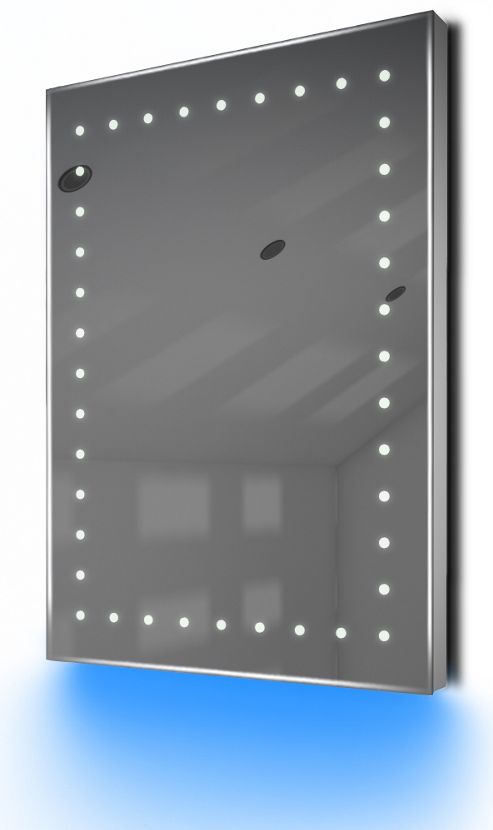 Image of Ambient Ultra-slim Led Bathroom Mirror With Demister Pad & Sensor K168b