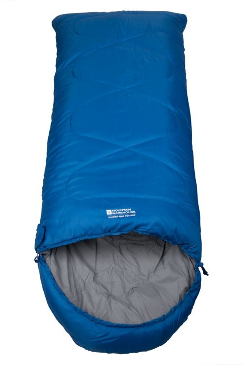 Image of Summit Mini Square Camping Warm Travelling Outdoor Kids Boys Girls Sleeping Bag