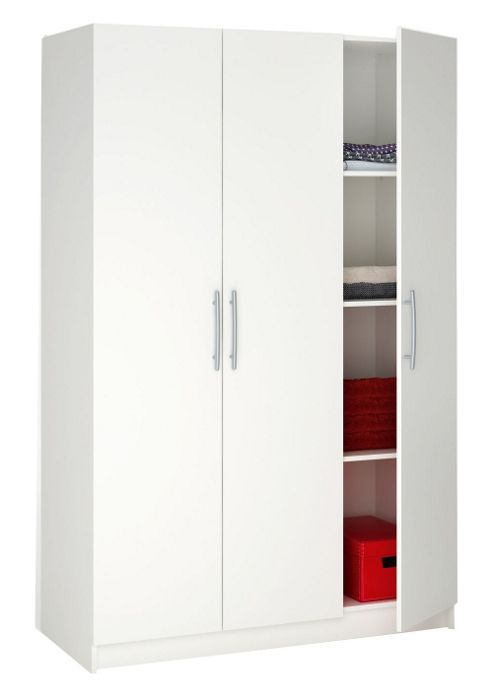 Image of Altruna Washington 3 Door Wardrobe - White