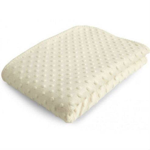 Image of Baroo Luxury Bubble Pram Blanket (cream)