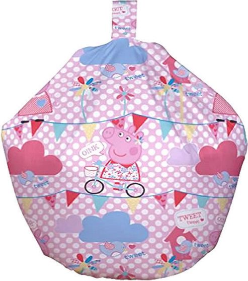 Image of Peppa Pig 100% Cotton Bean Bag - Tweet