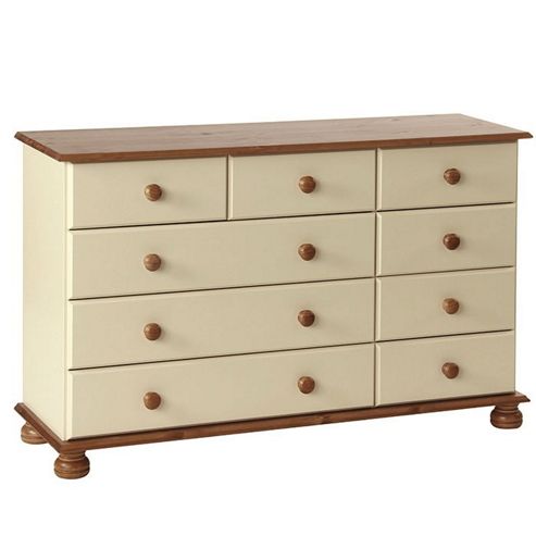 Image of Valufurniture Copenhagen Creme 2 + 3 + 4 Drawer Chest