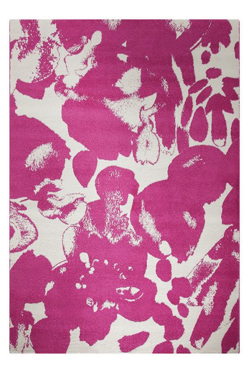 Image of Esprit Energize Pink Woven Rug - 200 Cm X 290 Cm (6 Ft 7 In X 9 Ft 6 In)