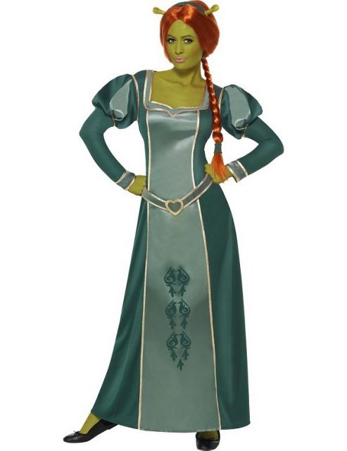 Image of Shrek Princess Fiona - Adult Costume Size: 12-14