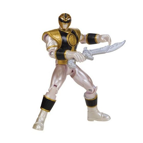 Image of Power Rangers Metallic Force - White Ranger Figure