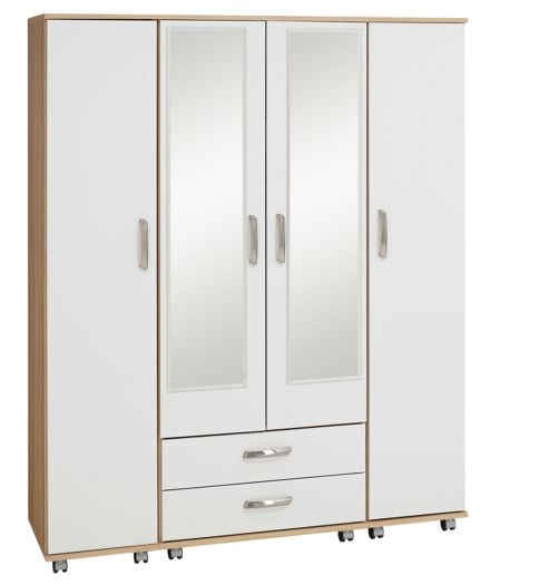 Image of Ideal Furniture Regal Mirror Wardrobe