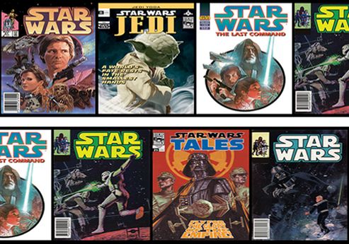 Image of Star Wars Wallpaper Border - Film Themed