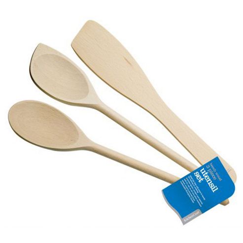Image of "beech Wood Utensil Set, 3 Piece"