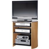 Light Oak Veneer TV Stand for screens up to 37 inch