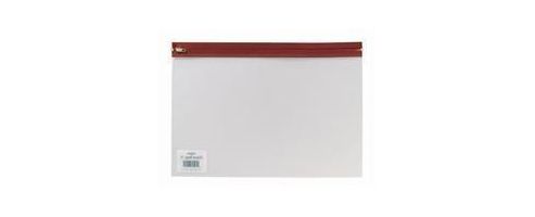 Image of Snopake Zippa Bag A4+ Red 12805