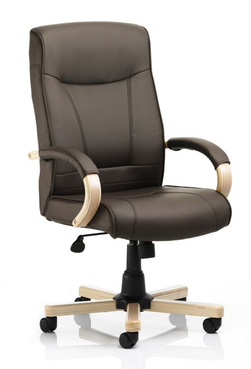 Image of Maestro Randers High-back Executive Chair - Brown
