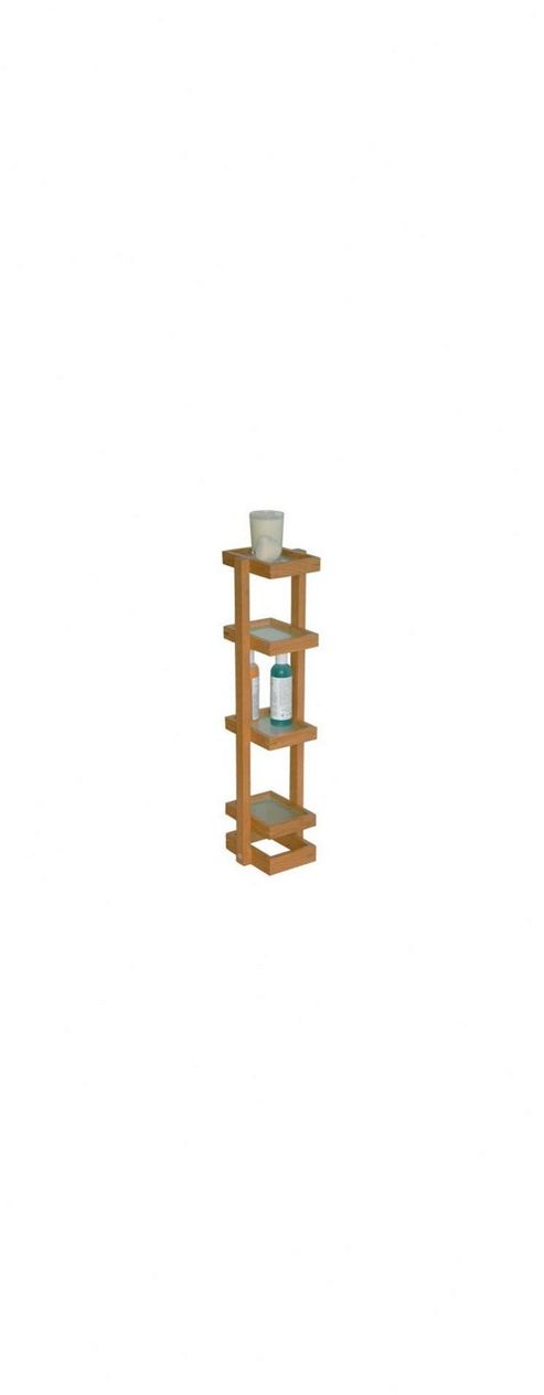 Image of Wireworks Mezza Washstand - Natural Oak