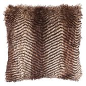 F&F Home Pheasant Faux Fur Cushion