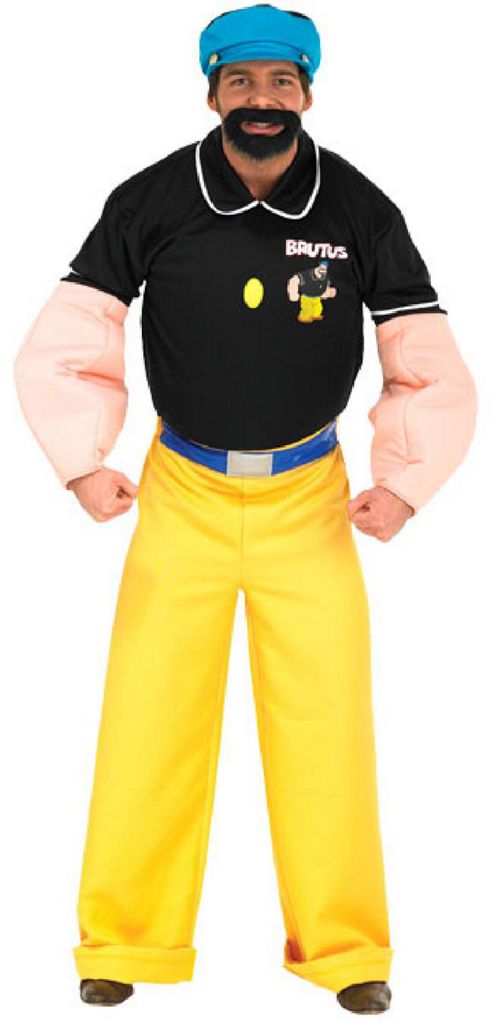 Image of Popeye Brutus - Adult Costume Size: 44-46