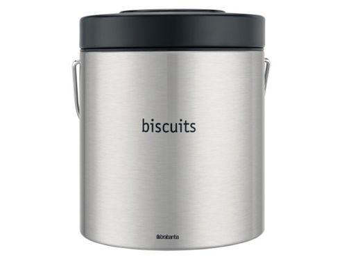 Image of Brabantia 3339.41 Biscuit Barrel Matt Steel