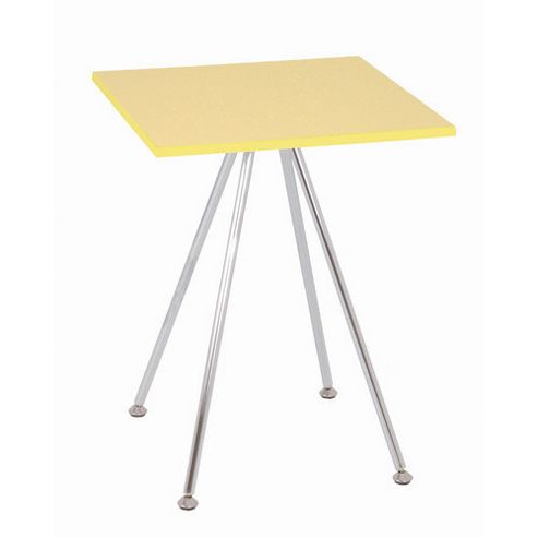 Image of Urbane Designs Side Table - High Gloss Yellow