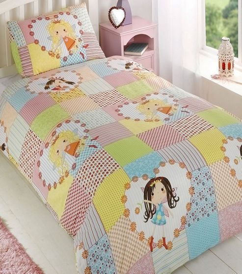 Image of Fairy Patchwork Double Duvet