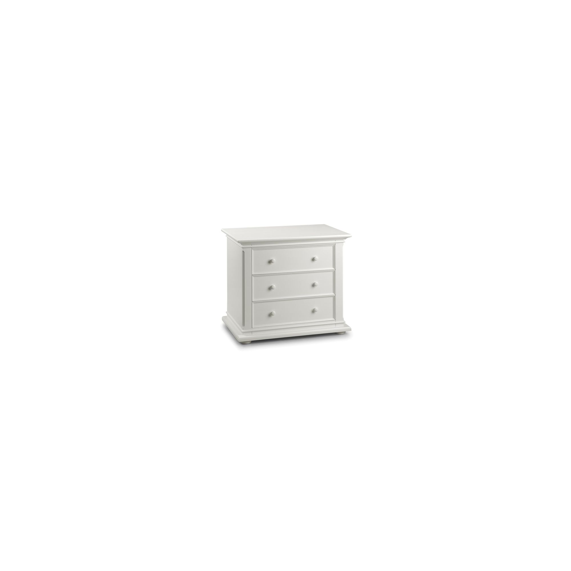 Julian Bowen Josephine 3 Drawer Chest in Off White at Tescos Direct