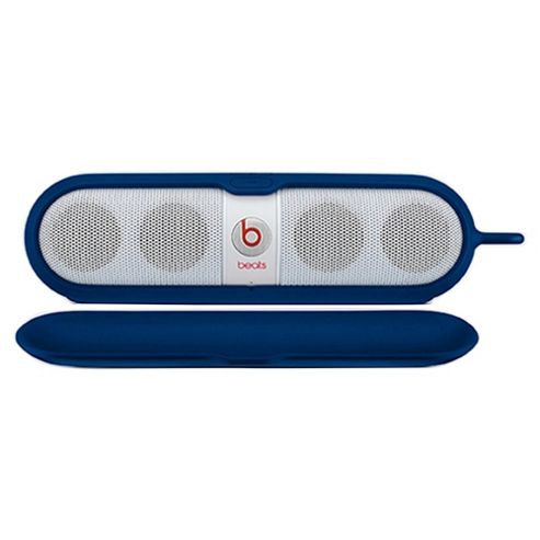 Image of Beats By Dre Pill Portable Bluetooth Speaker Silicone Sleeve Case Blue