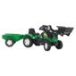 Green Tractor, Loader & Trailer Ride-On