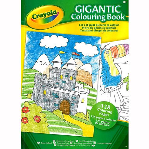 Image of Crayola A4 Gigantic Colouring Book