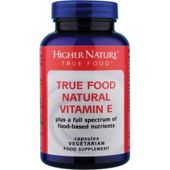 Higher Nature True Food Vitamin E Natural 90 Veg Tablets