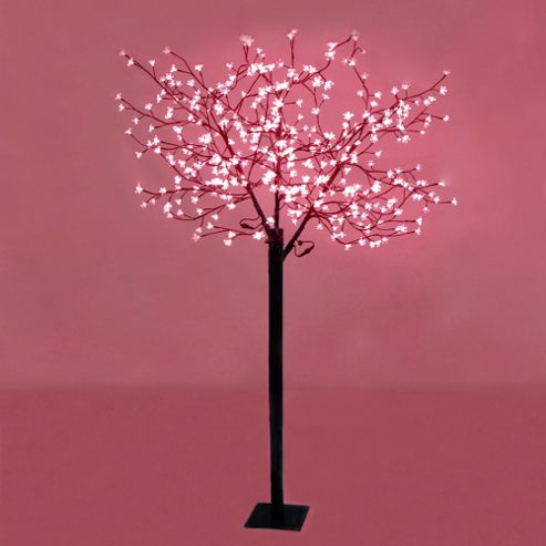 Image of 1.8m Outdoor Led Cherry Blossom Tree With 384 Red Led's
