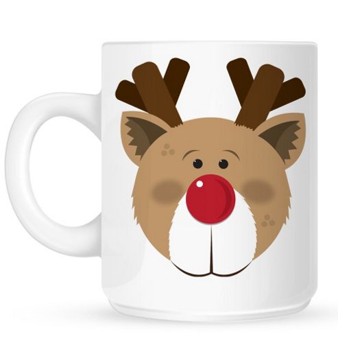Image of Rudolf The Red Nosed Reindeer 10oz Ceramic Mug