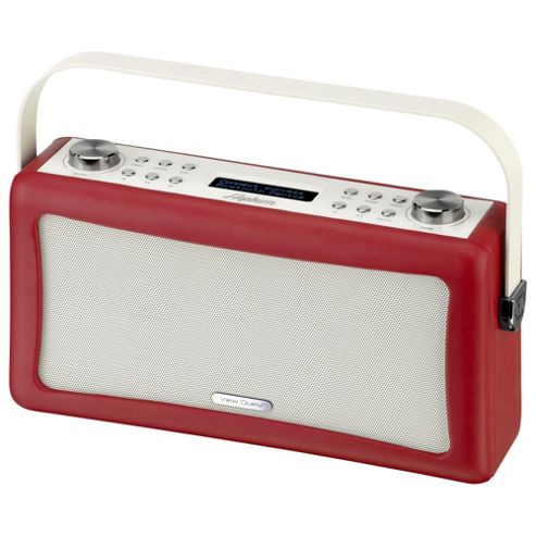 Image of Viewquest Hepburn Dab/dab+/fm Bluetooth Radio, Red