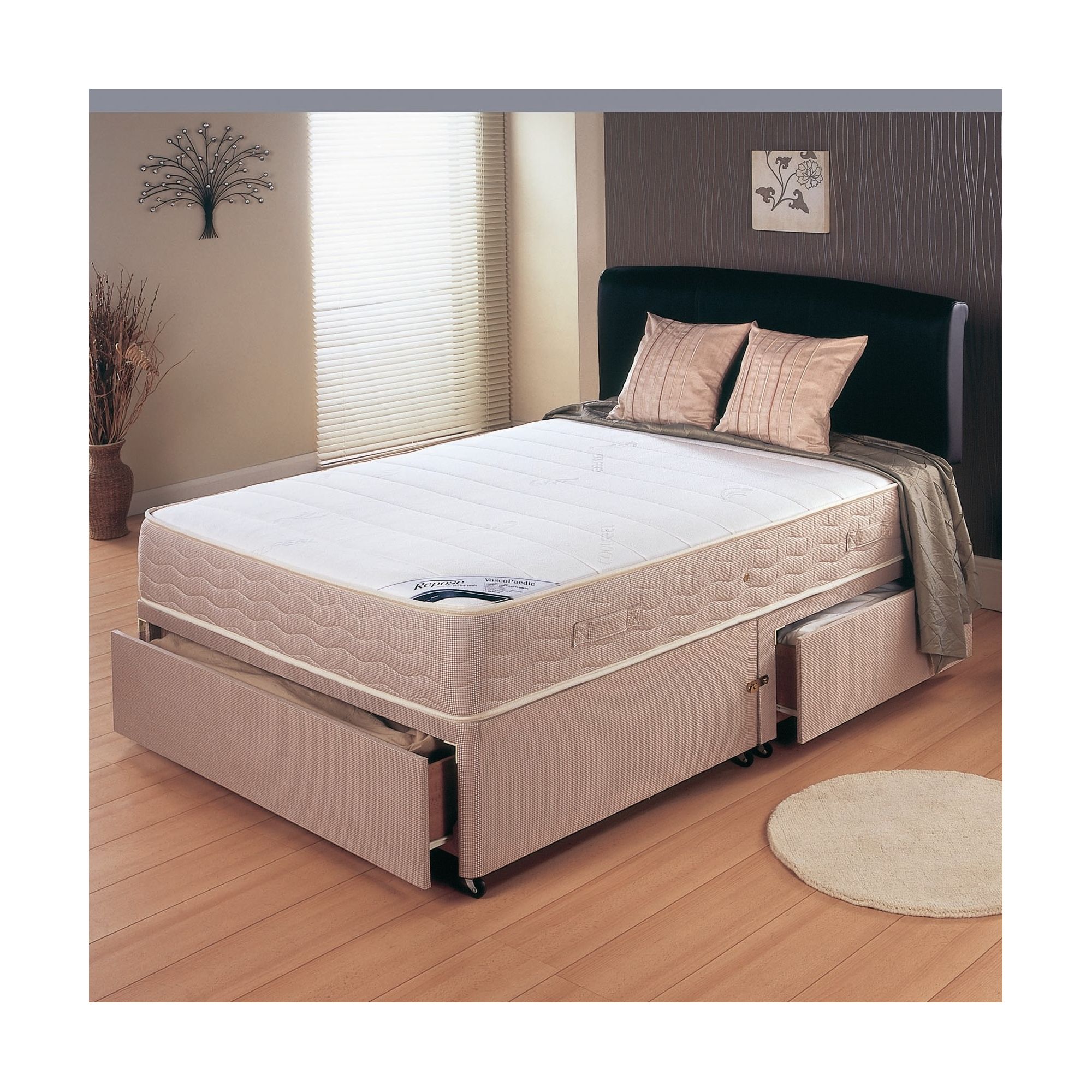 Repose Memory Pocket 800 Platform Set - King / 0 Drawer at Tescos Direct