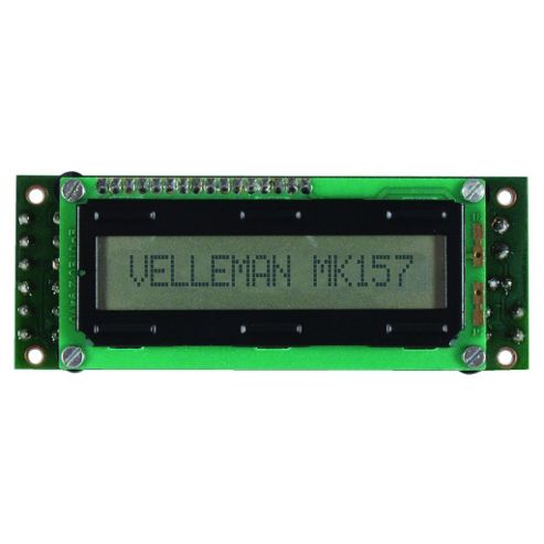 Image of Mini 16 Character Lcd Electronic Scroll Message Board