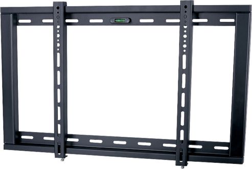 Image of Um104m Ultimate Mounts Black Fixed Wall Mount Bracket Up To 60 Inch Tv S