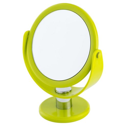 Image of Tesco Basic Plastic Mirror, Lime