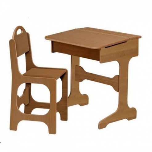 Image of Saplings Desk & Chair (cookie)