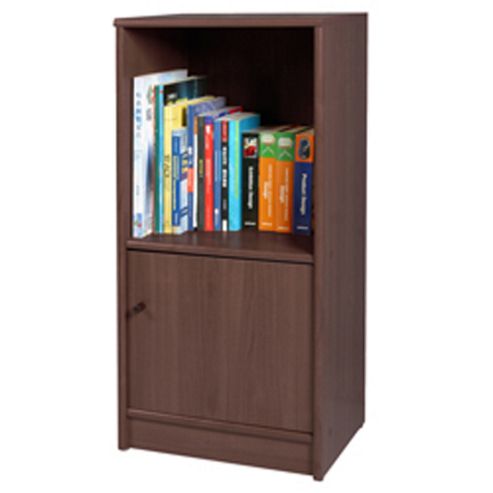 Image of Storage Cupboard - Dark Wood Effect