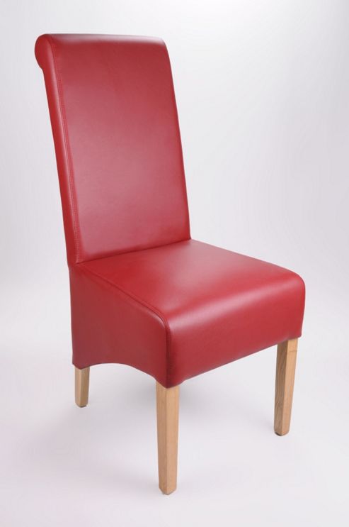 Image of Shankar Enterprises Krista Madras Chair (set Of 2) - Burgundy