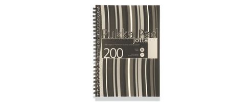 Image of Pukka Pad A5 Jotta Polypropylene Cover Black Stripe