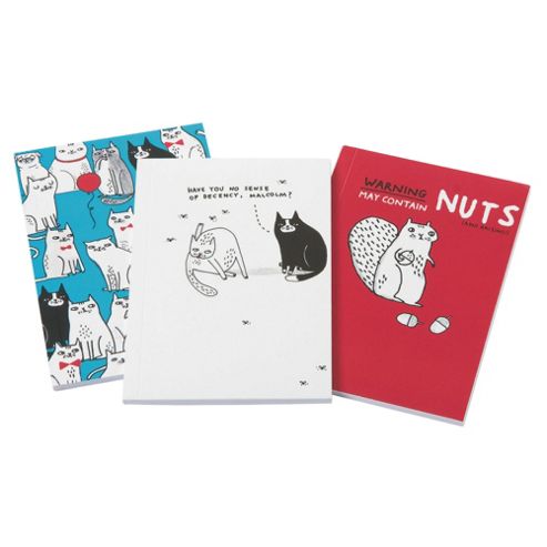 Image of Pickle Parade A6 Softbound Notebooks, 3 Pack