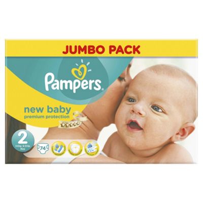 Pampers New Babysize 2 Jumbo Pack 74