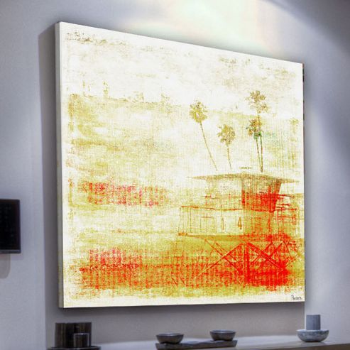 Image of Parvez Taj Life Guard Wall Art - 101 Cm H X 101 Cm W X 5 Cm D
