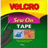 Velcro Sew N Sew 30mm - Black
