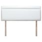 Liberty Headboard White Faux Leather , King