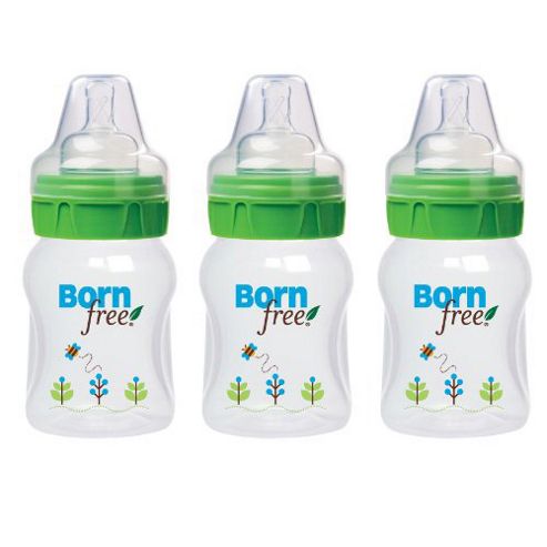 Image of Born Free Deco Bottles 5oz (160ml) 3 Pack